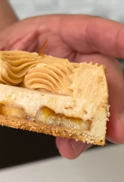 Banana caramel tart