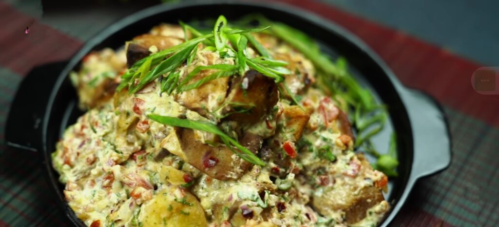 Roasted Potato salad , how to make , Best recipe mary berry