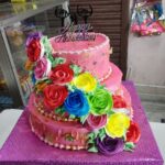 Heart shape cake design